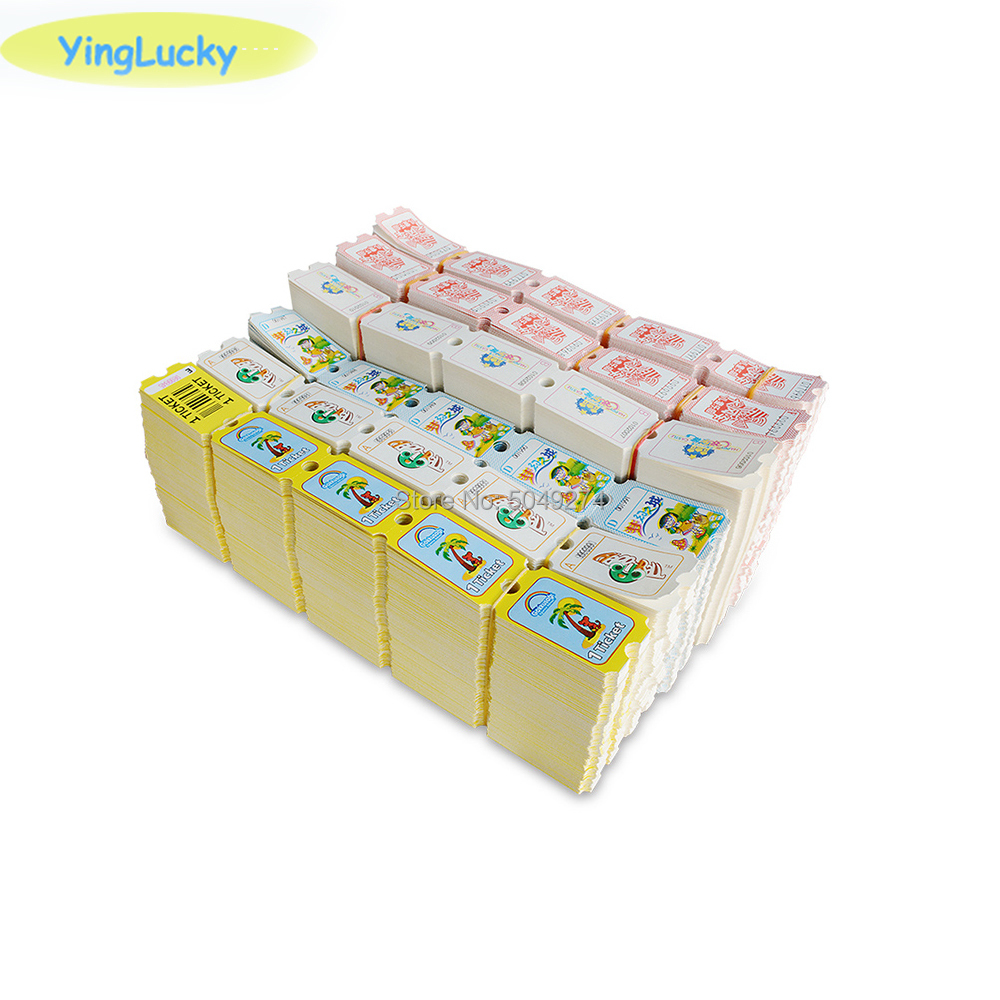 Ticket Redemption Machine - Yinglucky 2000 pcsピース/ロットディスコエントランスミッションパークアミューズメントマシンパーツアーケードゲームアクセサリー