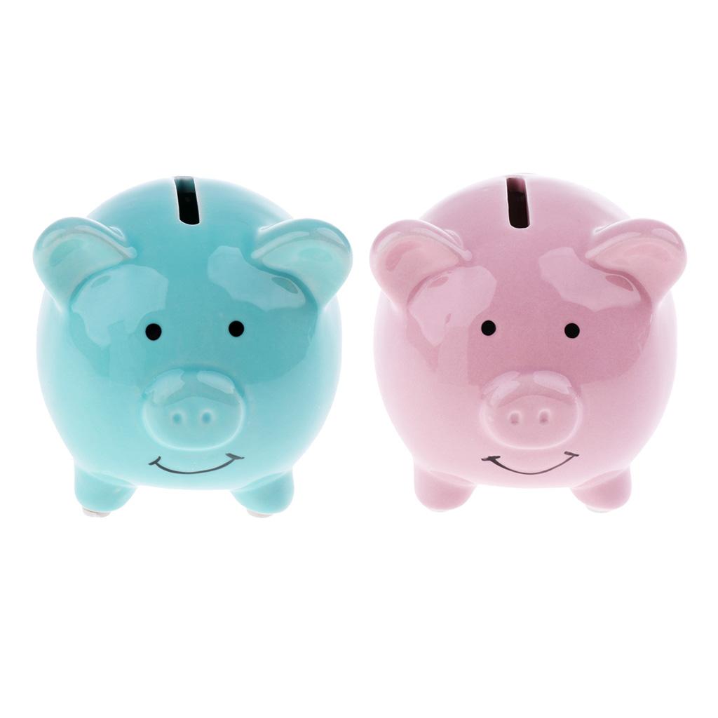 Coin Operated Kiddie Ride - 子供用貯金箱 セラミック製マネーボックス 子供用コイン貯金金庫 保育園用ミニバンク 男の子または女の子向け