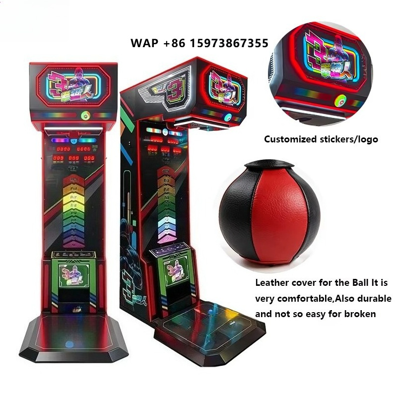 Arcade Games & Vending Co - ボクシングシミュレーターマシン 電子ボクシングチャンピオン ビッグパンチ キックボクシングゲーム 商業アーケードセンター向け