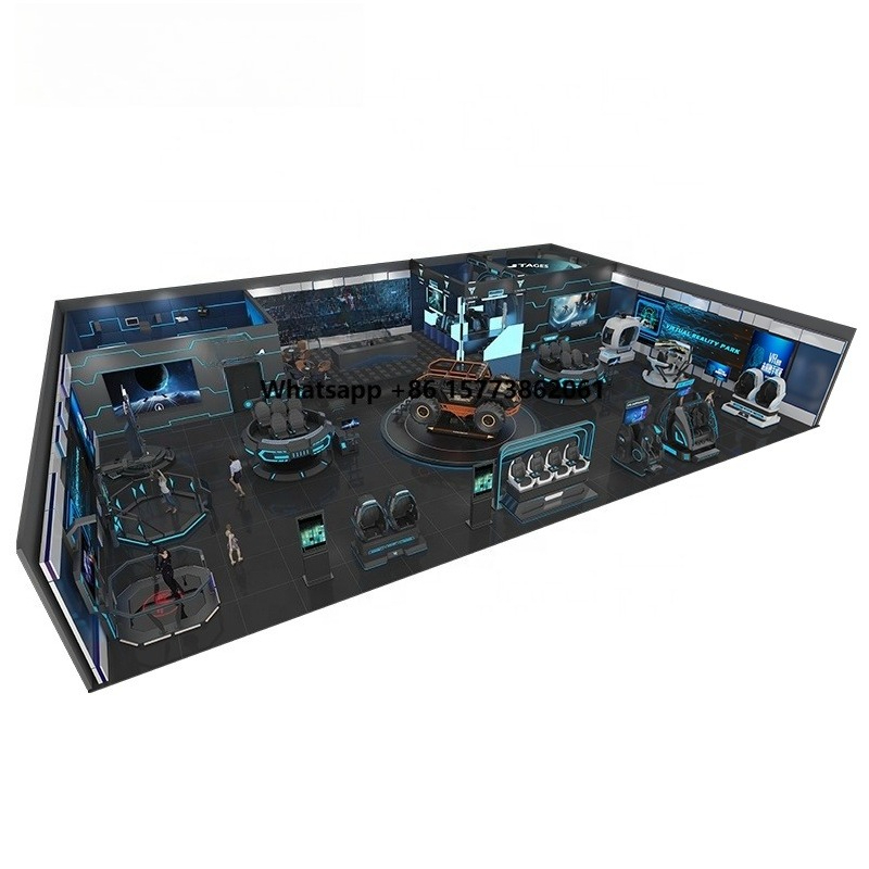 Arcade Games & Vending Co - VRテーマパーク カスタムファクトリー バーチャルリアリティアドベンチャーアミューズメントパーク アーケードゲーム VRゲーム機 7Dローラーコースター
