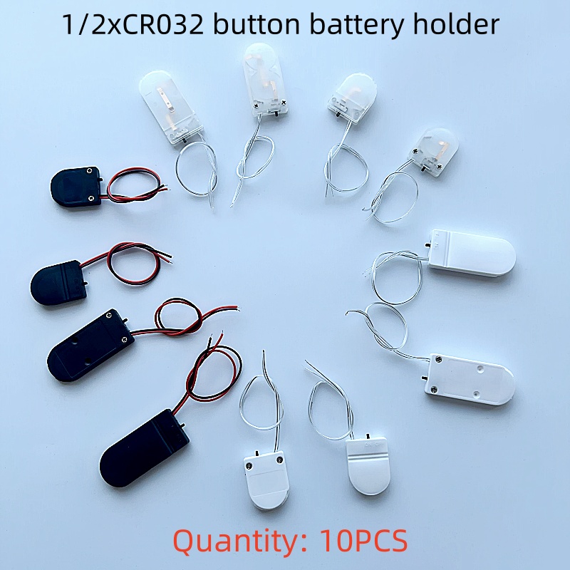 Coin Acceptor Selector - 1x 2x スロット 3V CR2032 ボタンコイン電池ソケットホルダーケースカバー