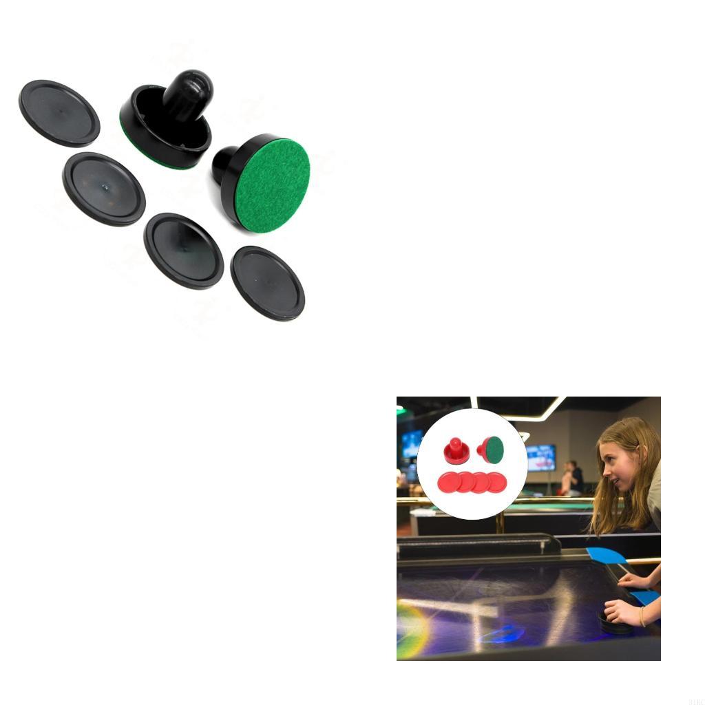 テーブルホッケープッシャーセットエアホッケーパドルとパックの - Air Hockey Table のレビューと価格