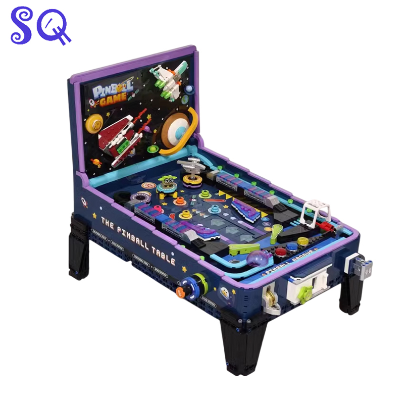 ミニピンボールゲーム機おもちゃブロックテーブル DIY ビル - Skee Ball Arcade のレビューと価格