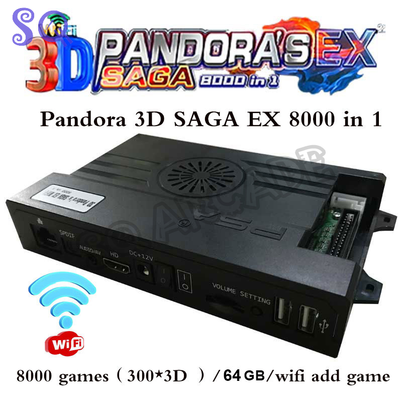 Pandora Saga Box ex2 8000 in 1 - Arcade Game Jackpot のレビューと価格