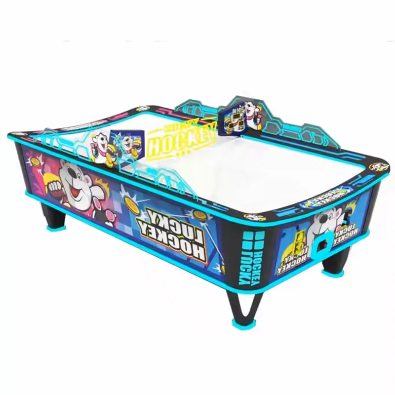 最新の電動屋内エアホッケーアーケードマシン、コイン式スタース - Arcade Games & Vending Co のレビューと価格