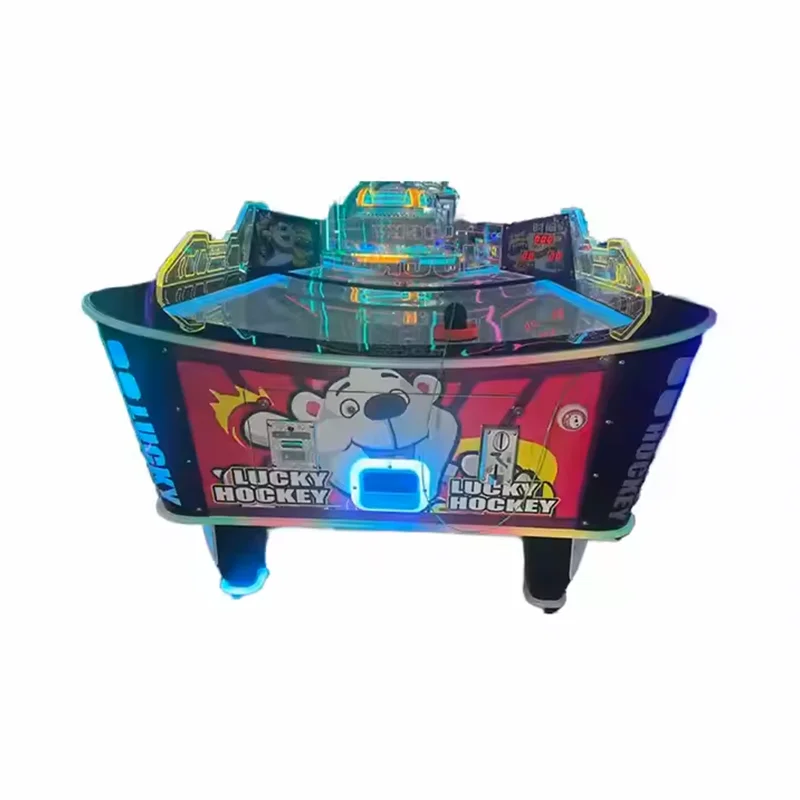 最新の電動屋内エアホッケーアーケードマシン、コイン式スタース - Arcade Games & Vending Co のレビューと価格