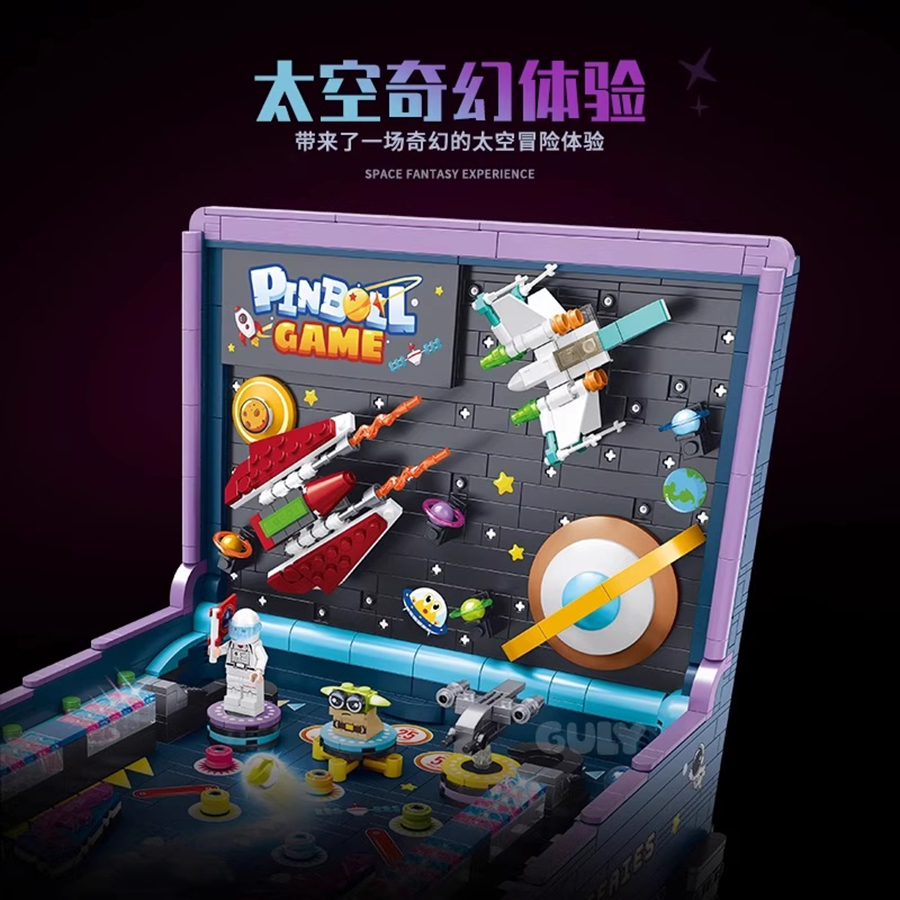 高品質ビルディングブロックピンボールマシン、ゲームテーブル、 - Skee Ball Arcade のレビューと価格