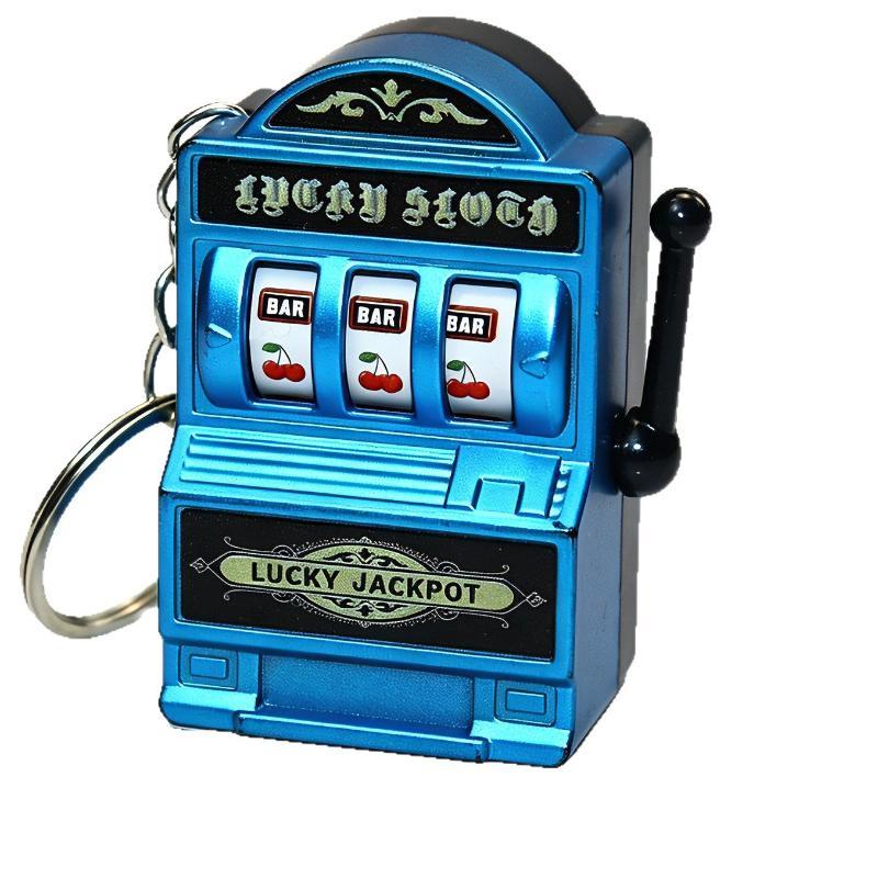 ミニギャンブルスロットマシンキーホルダー、クリエイティブなア - Arcade Game Jackpot のレビューと価格