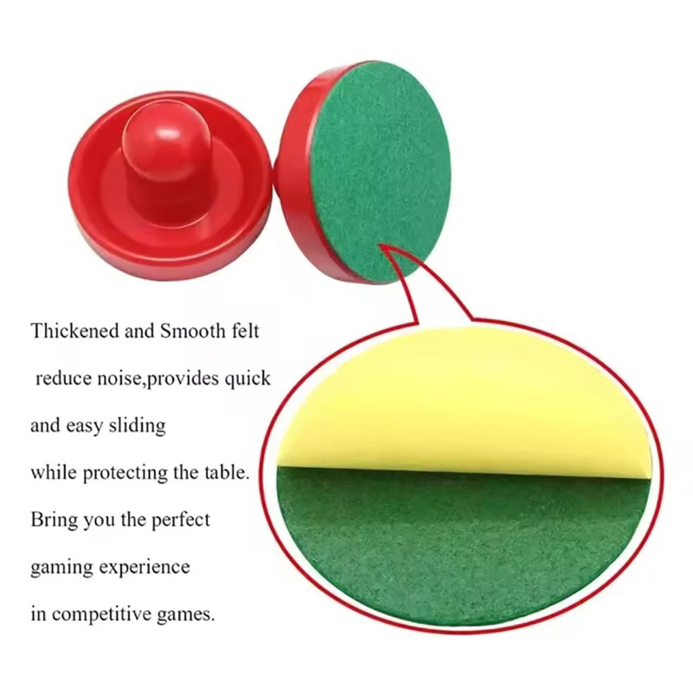 エアホッケープッシャー用フェルトパッド交換セット 60/74 - Air Hockey Table のレビューと価格