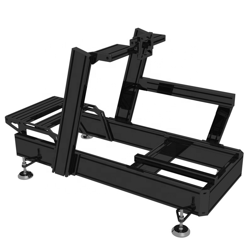40120 ブラックアルミニウムスポーツカーゲームレーシング - 9D Vr Simulator のレビューと価格