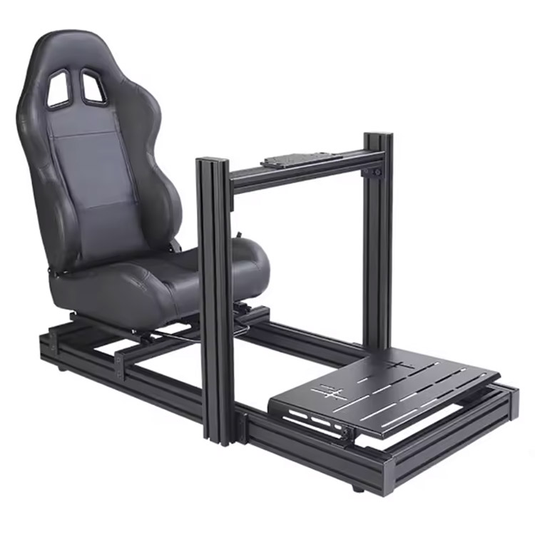 40120 ブラックアルミニウムスポーツカーゲームレーシング - 9D Vr Simulator のレビューと価格