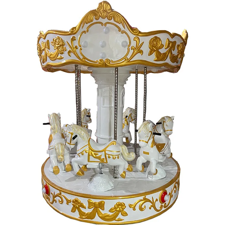 2026年おとぎ話スタイルの回転木馬、6人乗りコイン式回転木 - Coin Operated Kiddie Ride のレビューと価格