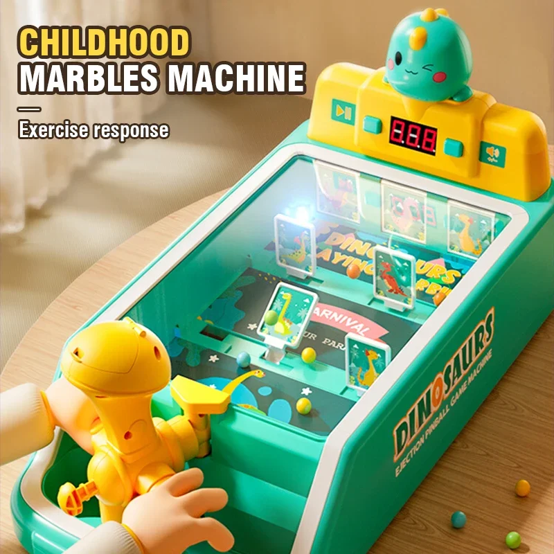 子供ピンボールマシンおもちゃスコア音楽ライトギフト家族パーテ - Pinball Machine のレビューと価格